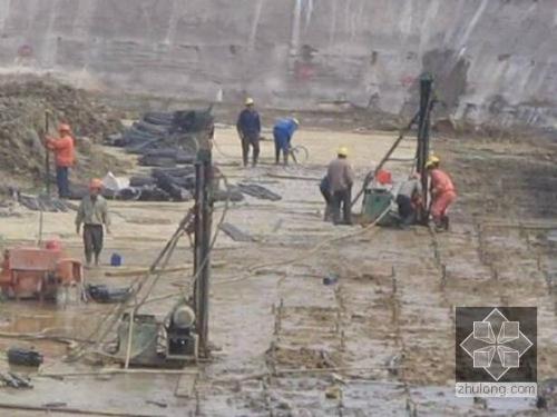 安远我公司承建北京房山区水池地基注浆加固工程